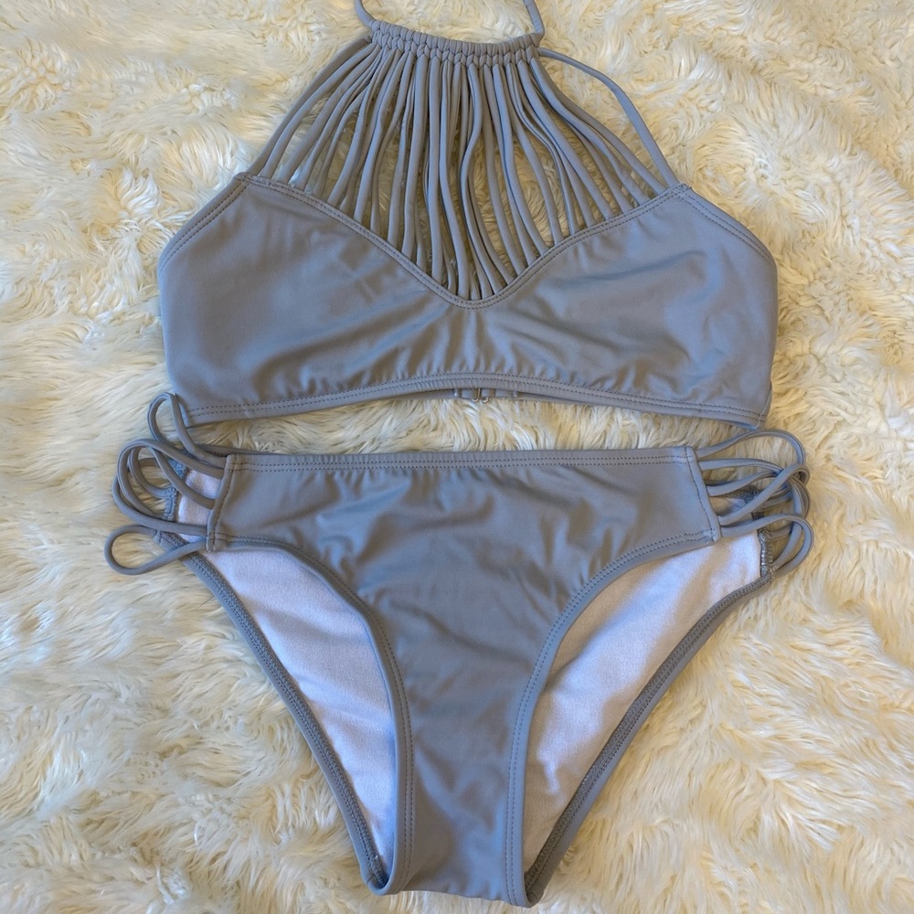 Brand New LA Hearts Caged Bikini